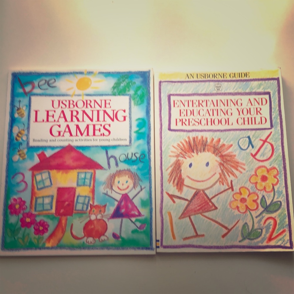 Set of Usborne Early Learning books